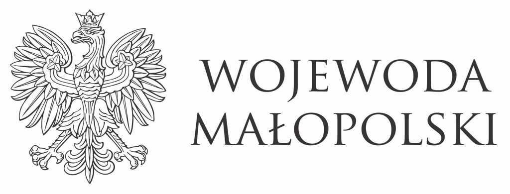małym krokiem, logo wojewoda małopolski